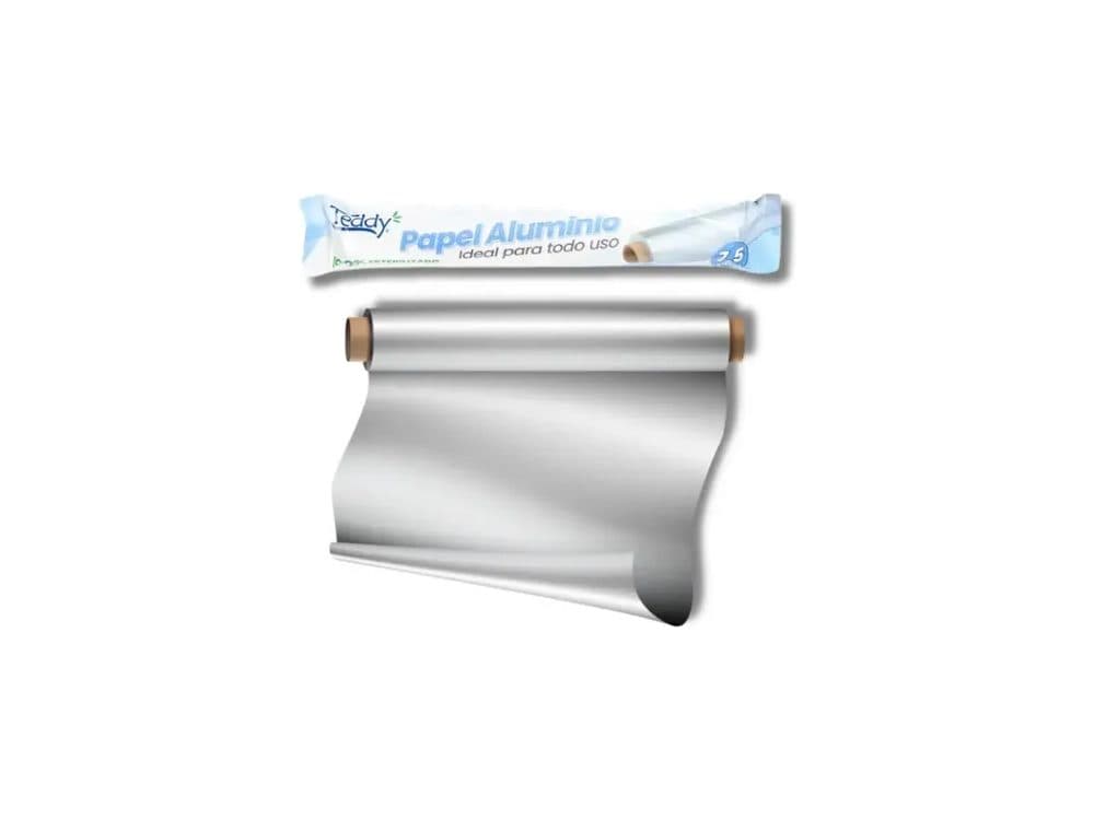 Papel Aluminio Teddy 7,5 mt
