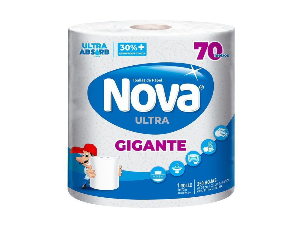 Toalla de papel Nova Gigante 70 mts