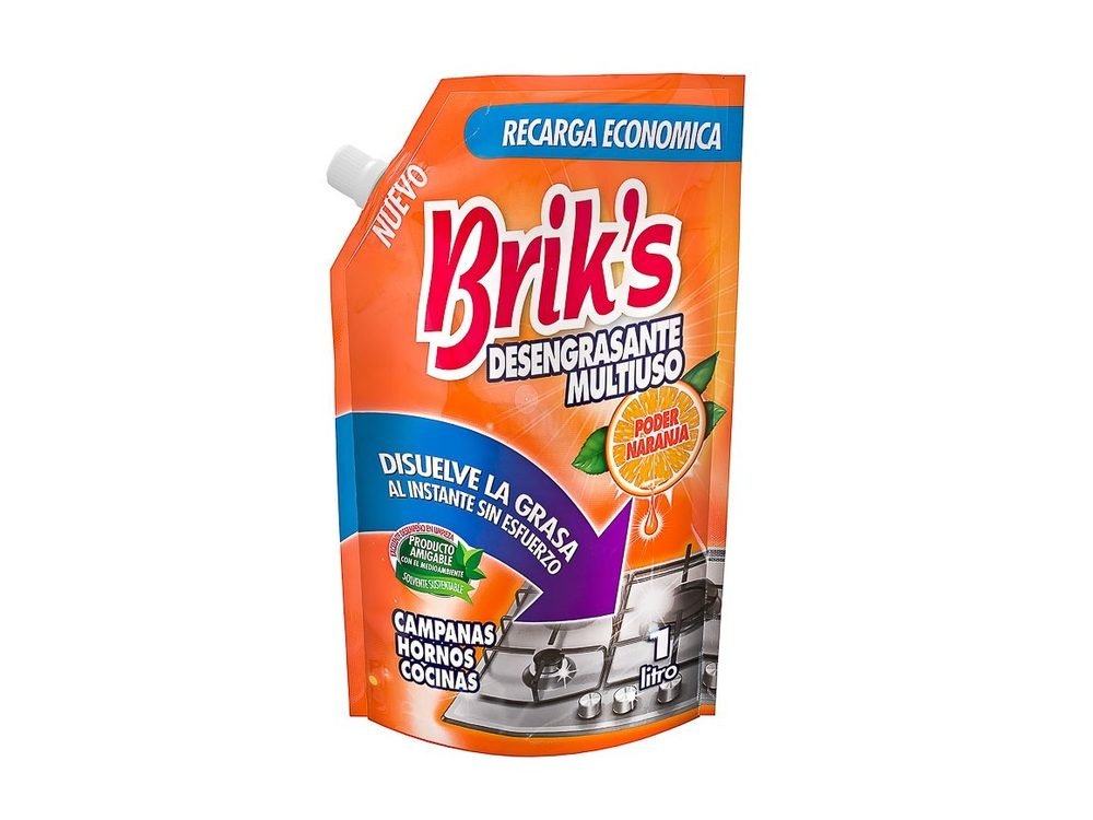 Desengrasante Brik´s recarga 1 lt