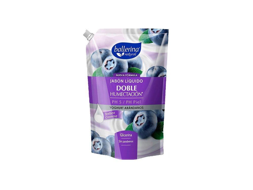 Jabón Líquido Ballerina Yogurth Arándanos 750 ml