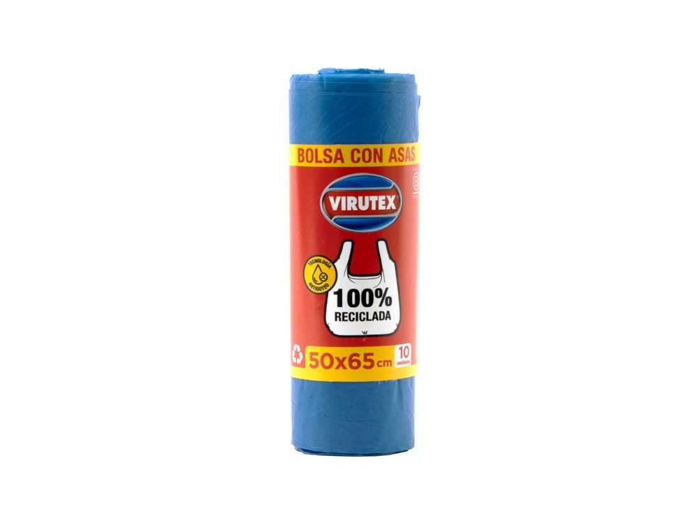 Bolsa de Basura con Asas Virutex 50x65