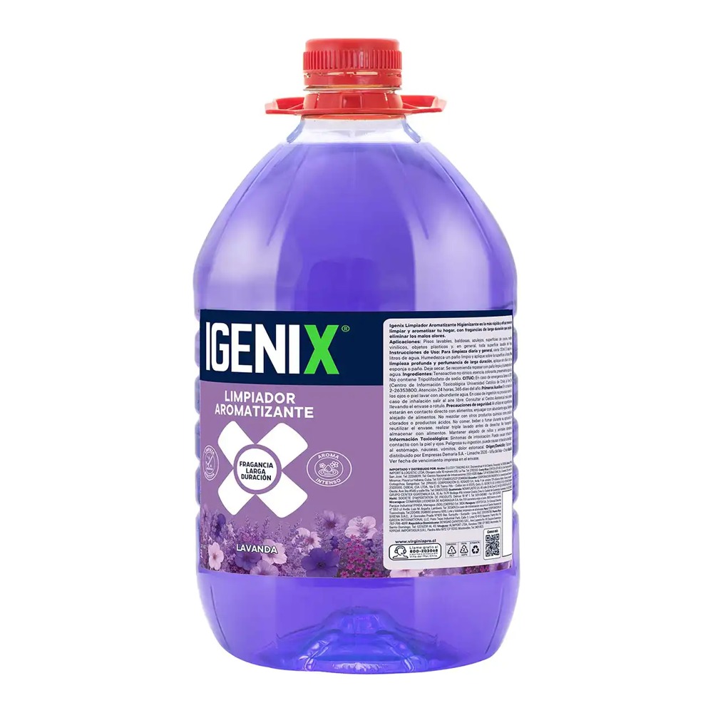 Limpiador Aromatizante Igenix Lavanda