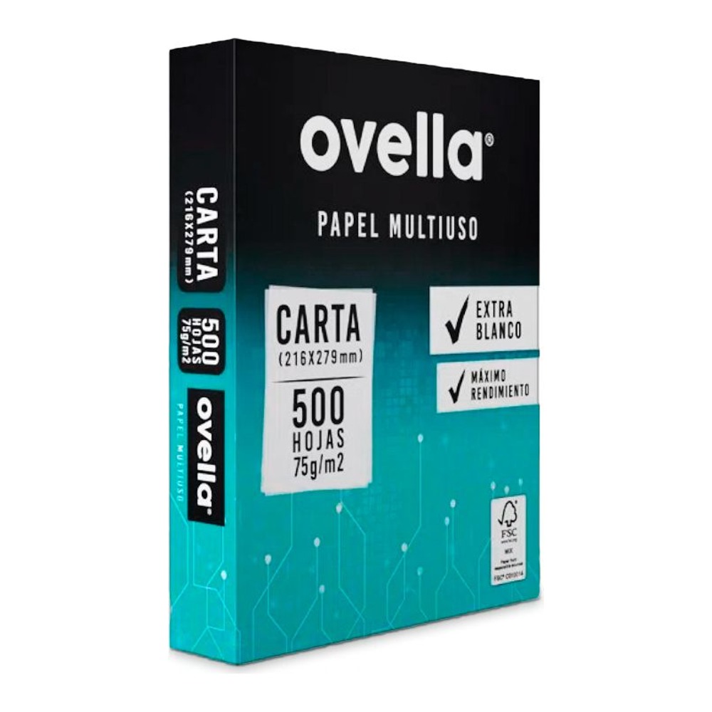 Resma de Papel Carta 500 hojas